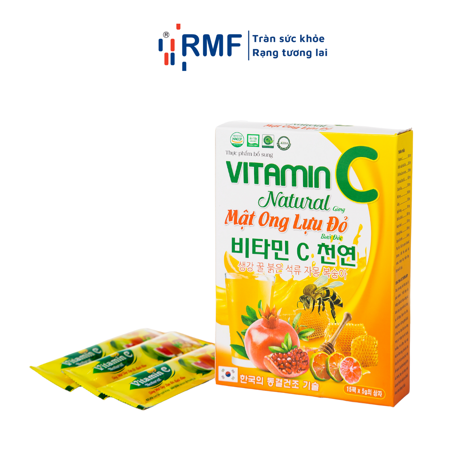 Vitamin C mật ong lựu đỏ