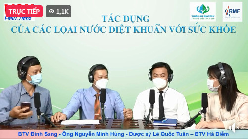 VOH RADIO – TÁC DỤNG CỦA CÁC LOẠI NƯỚC DIỆT KHUẨN VỚI SỨC KHỎE